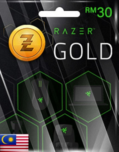 Cartão Razer Gold Malasia 30 Rm - Entrega Digital