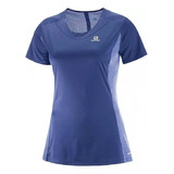 Remera Salomon Mujer Tecnica Trail Running Importada - Salas