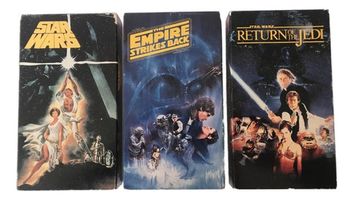 Star Wars Trilogía Películas Vhs