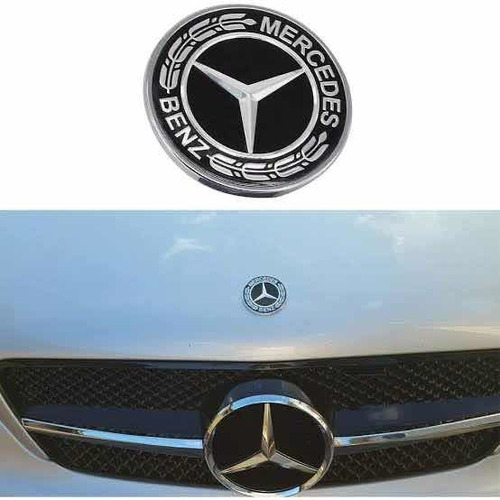Emblema Ficha Capo Mercedes Benz Cla180 Cla200 Cla250 Cla45 Foto 2