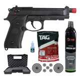 Pistola Rossi M92 Airsoft Blowback Gbb Lançamento 6mm