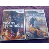 2  Juegos De Transformers De Nintendo Wii Orig