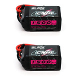 2 Unid. Bateria Lipo 4s 14.8v 1500mah 100c / 200c Cnhl Xt60