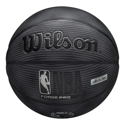 Balon Basquetbol Nba Forge Pro Hex Midnight #7 Wilson Color Negro | Meses sin interés