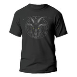 Playera Black Phillip Baphomet Cabra Demonio Pagano Goth