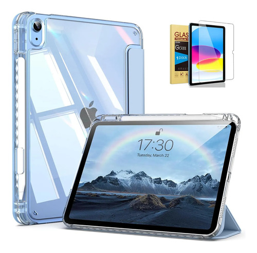 Mica + Funda Para iPad 11 (a16) /10 Generacion 10.9 Pulgadas
