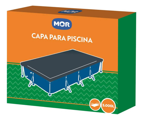 Capa Piscina 5000l Premium Mor