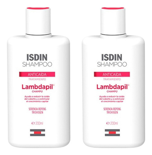 Isdin Pack X 2 Shampoo Anticaida Lambdapil X 200 Ml