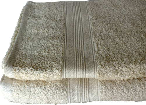 Juego De Toallas Lourdes Beige 500 Grs/m2 (baño Y Mano)