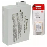 Lp-e8 Compativel Canon T2i T3i Eos T5i Kiss X4 X5 N Fiscal 