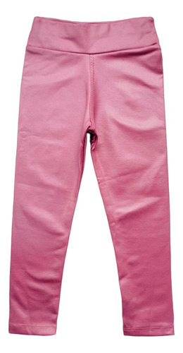 Calças Leggings Infantil Couro Fake 02 Ao 12 Nina Kid's