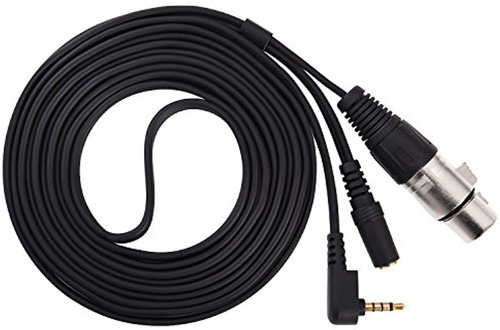 Lyxpro Xlr Hembra A Trrs 10 Pies Conecta Microfonos Xlr Pro