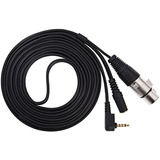 Lyxpro Xlr Hembra A Trrs 10 Pies Conecta Microfonos Xlr Pro