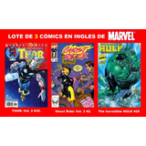 Lote De 3 Cómics. Marvel Còmics. Inglès. Impecables. Toy Biz