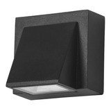 Lámpara Exterior De Pared Led Estevez Loyd 2w Negra