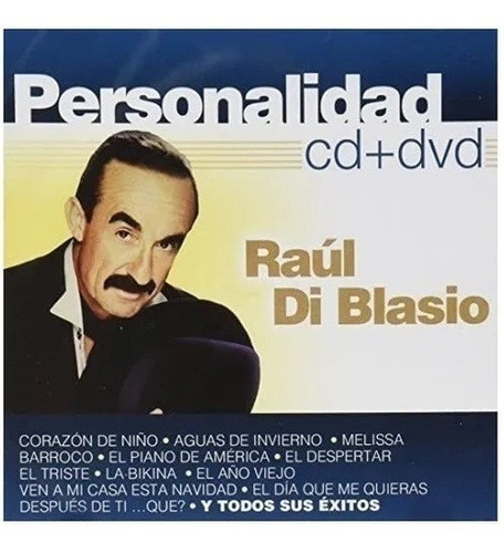 Raúl Di Blasio: Personalidad | Cd+dvd Música Nuevo Colección