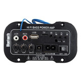 2x5 Polegadas 220v Bluetooth Amplificador Baixo Poder Amp