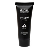 Polygel Hipoalergenico Risa Uv/led 50ml Cor Clear