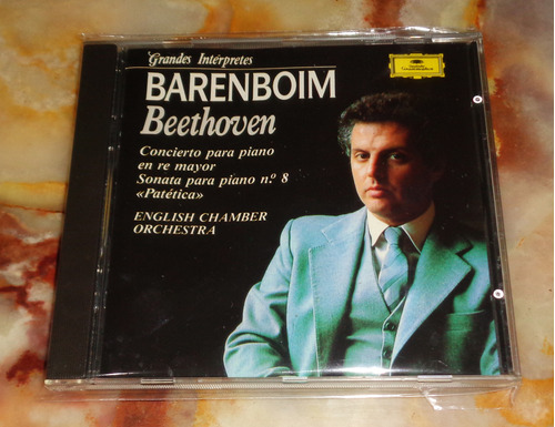 Beethoven / Barenboim - Sonata N° 8 Patetica - Cd Germany