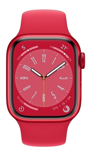 Apple Watch Serie 8 Gps Product Red De Aluminio 41mm