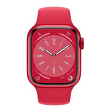 Apple Watch Series 8 (41mm, Gps) Color De La Caja Rojo Color De La Correa Rojo Color Del Bisel Rojo