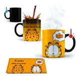 Taza Mágica Gato Garfield Personalizable