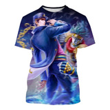 Ct Camiseta Informal Estampada 3d Jojo's Bizarre Adventure