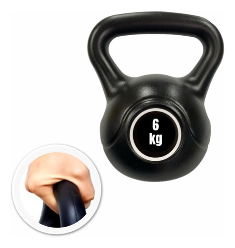 Pesa Rusa O Kettlebell 6 Kg Entrenamiento Funcional Crossfit