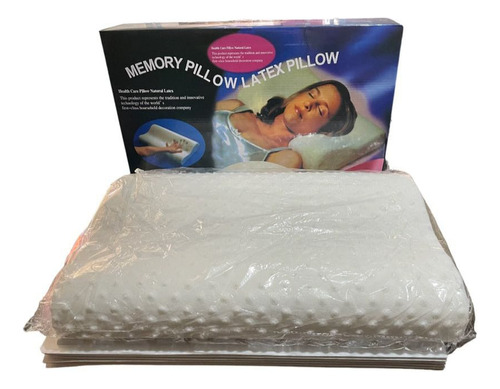 Almohada Ortopédica Látex Terapéutica Pack 2 Unidades