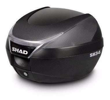 Baul Top Case Moto Shad Sh34 Carbono C/base Bamp Group