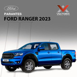 Ford Ranger 2023 Parantes Adhesivos Negro Rugoso