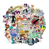 Futurama - Set De 50 Stickers / Calcomanias