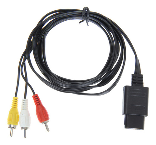 Cable Audio Y Video Rca Compatible Con Nintendo Gamecube Gc