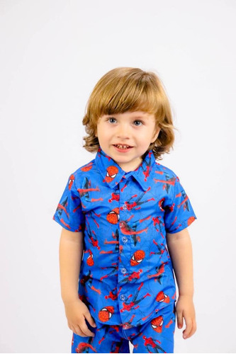 Roupa Mauricinho Conjunto Temático Floral Infantil Menino