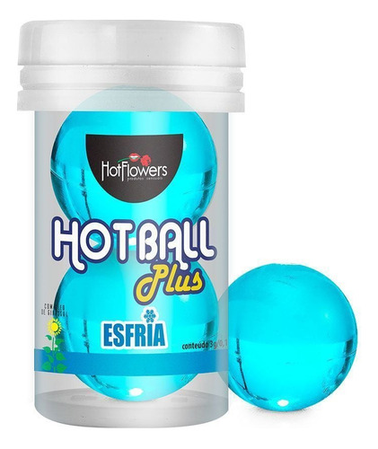 Bolinha Explosiva Hot Ball Esfria 2 Und- Hot Flowers