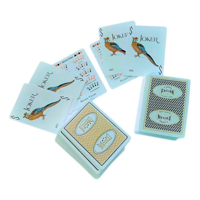 Baraja Faisán Póker Plástico 100% 110 Cartas A Prueba De Agua | Envío gratis