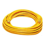 Cable Patch Cord - Utp Cat6 - 15m - Amarillo - Pcingenieria