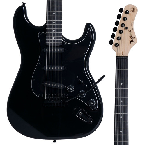 Guitarra Tagima Tg500 Tg-500 Classic Bk Df/bk Stratocaster