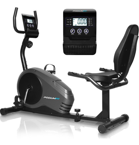 Bicicleta Ergométrica Horizontal Podiumfit H300 Magnética