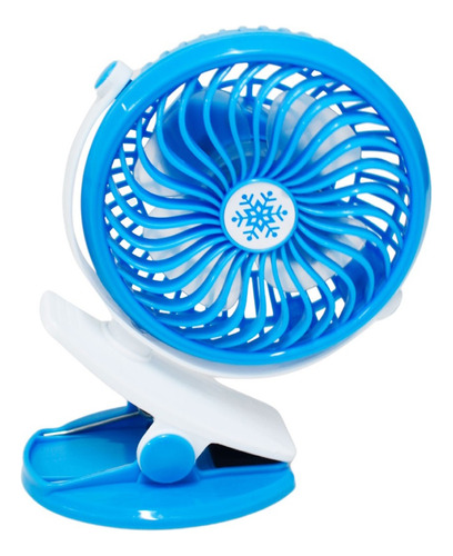 Ventilador Recargable De Uso Personal Clip Fácil De Sujetar