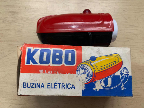 Buzina Kobo Elétrica Para Bicicleta Antiga Novo Na Caixa