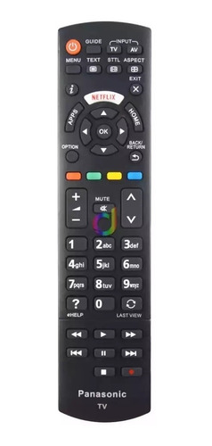 Control Remoto Led Smart Tv Panasonic Original Boton Netflix