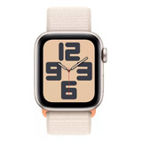 Apple Watch Se Gps + Celular (2da Gen)  Caja De Aluminio Blanco Estelar De 44 Mm  Correa Loop Deportiva Blanco Estelar