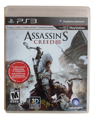  Assassin's Creed 3 - Físico - Ps3