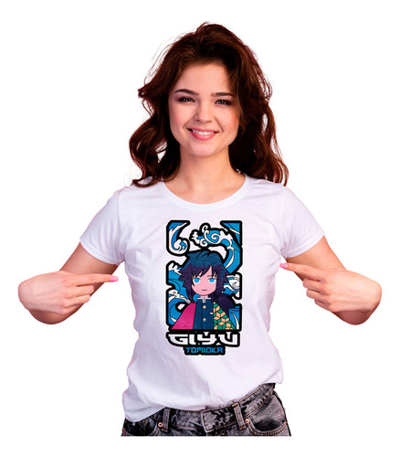 Playera Dama Arts Demon Slayer Giyu Tomioka P31