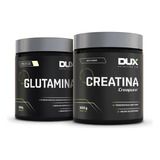 Creatina 100% Creapure 300g + Glutamina 300g Dux Nutrition