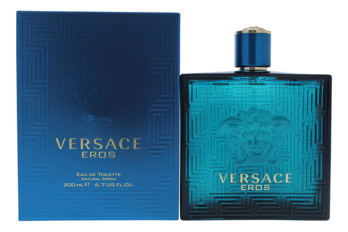 Perfume Versace Eros Edt 200 Ml Para Hombre