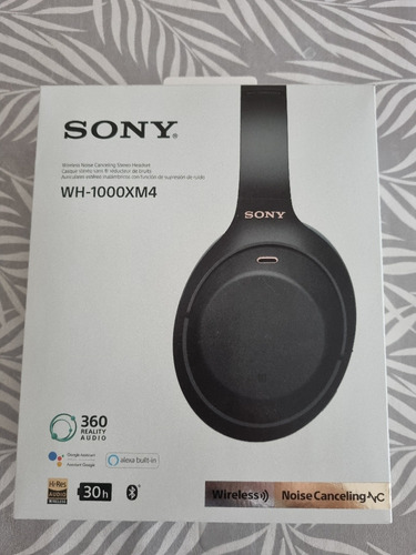 Auriculares Inalámbricos Sony Wh-1000xm4 Color Negro