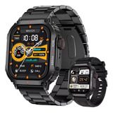 Reloj Inteligente Militar Para Hombre 1.95 Hd Answer Call Sm