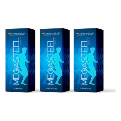 Megasteel Pack X3 - Marca Oficial | Envío gratis